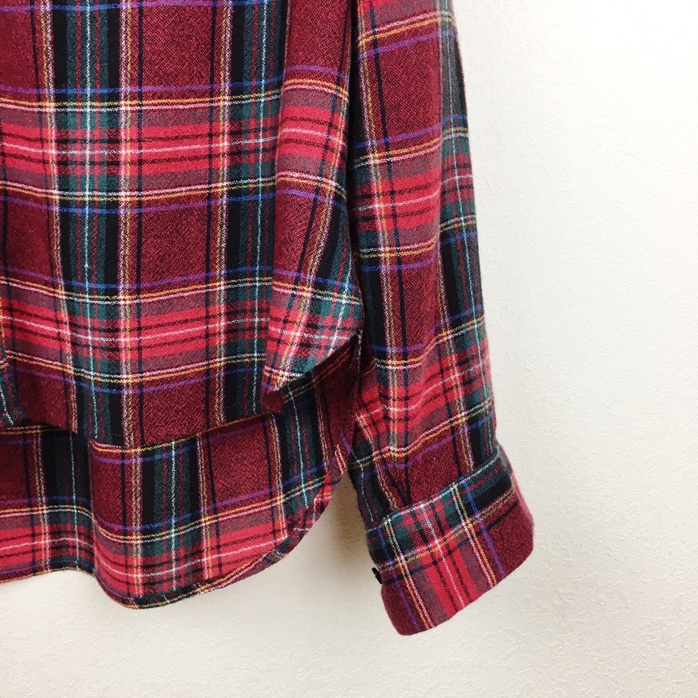 Madewell Central Tartan Button Down Flannel - Picture 6 of 7